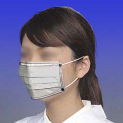 不織布マスク　活性炭シート入